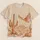 Desert Sunset Cactus and Eagle Scene for Outdoor Adventures and Everyday Casual Wear All-over Print Unisex T-shirt - 5