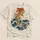 Golden Koi and Rising Waves for Japanese Art Lovers and Everyday Outdoor Adventures All-over Print Unisex T-shirt - 5