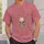 Engraved Skull and Starburst for Alternative Streetwear, Skatepark Days and Teen Style All-over Print Unisex T-shirt - 6