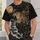 Tiger Moonlit Waves and Pine Scene for Everyday Streetwear and Nature Lover Gifts All-over Print Unisex T-shirt - 6