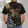 Tiger Moonlit Waves and Pine Scene for Everyday Streetwear and Nature Lover Gifts All-over Print Unisex T-shirt - 4