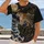 Tiger Moonlit Waves and Pine Scene for Everyday Streetwear and Nature Lover Gifts All-over Print Unisex T-shirt - 2