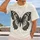 Black Engraved Butterfly Motif for Everyday Nature Lovers and Alternative Style Fans All-over Print Unisex T-shirt - 2
