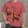 Loch Ness Monster at Crimson Sunset for Outdoor Adventures and Casual Weekends All-over Print Unisex T-shirt - 1