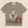 Sheep Bird and Apple Basket Country Charm for Everyday Casual Wear Adults and Teens All-over Print Unisex T-shirt - 5