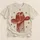 Cowboy Hat and Wooden Post with Stars for Everyday Western Wear and Outdoor Adventures All-over Print Unisex T-shirt - 5