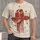 Cowboy Hat and Wooden Post with Stars for Everyday Western Wear and Outdoor Adventures All-over Print Unisex T-shirt - 1