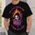 Cute Grim Reaper Shopping Cart Art for Everyday Casual Wear and Gifts for Teens All-over Print Unisex T-shirt - 6