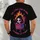 Cute Grim Reaper Shopping Cart Art for Everyday Casual Wear and Gifts for Teens All-over Print Unisex T-shirt - 4