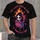 Cute Grim Reaper Shopping Cart Art for Everyday Casual Wear and Gifts for Teens All-over Print Unisex T-shirt - 1