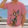 Colorful Geometric Cat for Everyday Style and Feline-Loving Gift Seekers All-over Print Unisex T-shirt - 2