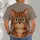 Rust Red Cat With Teal Glasses for Relaxed Everyday Style and Playful Cat Lovers All-over Print Unisex T-shirt - 4