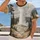 Vintage Forest Geyser Landscape for Outdoor Adventures and Nature Lovers of All Ages All-over Print Unisex T-shirt - 2