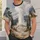 Vintage Forest Geyser Landscape for Outdoor Adventures and Nature Lovers of All Ages All-over Print Unisex T-shirt - 6
