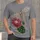 Jeweled Dragonfly And Lotus Flower Motif For Casual Streetwear And Outdoor Days Out All-over Print Unisex T-shirt - 1