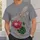 Jeweled Dragonfly And Lotus Flower Motif For Casual Streetwear And Outdoor Days Out All-over Print Unisex T-shirt - 6