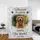 Personalized Poppy Flower Pet Memorial Blanket – Custom Dog Photo Throw with Name and Years, Loss of Dog Sympathy Gift - 7