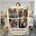 Personalized Grandma's Love Photo Blanket – Custom 4 Picture Collage Fleece Throw for Grandma, Christmas Gift from Kids - 5