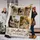 Personalized Best Mom Ever Photo Blanket – Custom 5 Picture Collage Fleece Throw for Mom, Christmas Gift from Kids - 1