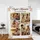 Personalized Joyful Memories Family Photo Blanket – Custom 5 Picture Floral Collage Fleece Throw, Christmas Gift for Mom - 4