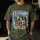 Personalized Bootleg Tee – Custom Photos & Name, Y2K Chrome Lightning Photo Collage Birthday Gift - 4