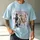Personalized Bootleg Tee – Custom Photos & Name, Y2K Liquid Chrome Graduation Birthday Gift - 5