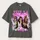Personalized Bootleg Tee – Custom Photos & Name, Y2K Chrome Letters Electric Lightning Birthday Gift - 1