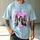 Personalized Bootleg Tee – Custom Photos & Name, Y2K Chrome Letters Electric Lightning Birthday Gift - 5