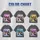 Personalized Bootleg Tee – Custom Photos & Name, Y2K Chrome Letters Electric Lightning Birthday Gift - 2