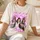 Personalized Bootleg Tee – Custom Photos & Name, Y2K Chrome Letters Electric Lightning Birthday Gift - 3