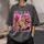 Personalized Bootleg Tee – Custom Photos & Name, Y2K Lightning Cloud Photo Collage Birthday Gift - 6