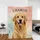Personalized Dog Portrait Blanket – Custom Pet Photo Fleece Throw with Name, Wildflower Christmas Gift for Dog Mom - 8