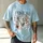 Personalized Bootleg Tee – Custom Photos, Name & Text, Y2K Chrome Lightning Pet Photo Collage Birthday Gift - 5