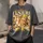 Personalized Bootleg Tee – Custom Pet Photos & Name, Y2K Chrome Lightning Cat Dog Photo Collage Gift - 6