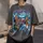 Personalized Bootleg Tee – Custom Photos & Name, Y2K Chrome Lightning Cloud Photo Collage Birthday Gift - 7