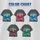Personalized Bootleg Tee – Custom Photos & Name, Y2K Chrome Lightning Cloud Photo Collage Birthday Gift - 2