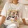 Personalized Bootleg Tee – Custom Photos & Name, Y2K Liquid Chrome Swirl Photo Collage Birthday Gift - 3