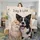 Personalized Pet Duo Watercolor Portrait Blanket – Custom Dog Cat Photo Fleece Throw with Names, Gift for Pet Lovers - 5