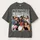 Personalized Bootleg Tee – Custom Photos & Name, Y2K Chrome Smoke Photo Collage Birthday Gift - 1