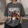 Personalized Bootleg Tee – Custom Photos & Name, Y2K Chrome Smoke Photo Collage Birthday Gift - 6
