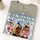 Personalized Bootleg Tee – Custom Photos & Name, Y2K Chrome Lightning Photo Collage Best Friend Birthday Gift - 7