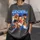 Personalized Bootleg Tee – Custom Photos & Name, Y2K Chrome Smoke Cloud Photo Collage Birthday Gift - 6