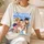 Personalized Bootleg Tee – Custom Photos & Name, Y2K Chrome Smoke Cloud Photo Collage Birthday Gift - 3