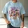 Personalized Bootleg Tee – Custom Photos, Name & Text, Y2K Chrome Lightning Photo Collage Birthday Gift - 5