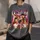 Personalized Bootleg Tee – Custom Photos, Name & Text, Y2K Chrome Lightning Photo Collage Birthday Gift - 6