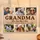 Personalized Grandma Photo Collage Acrylic Plaque – Custom 6 Photo Grandkids Names Keepsake for Nana, Christmas Gift - 1