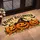 Three Jack-O'-Lanterns With Witch Hat for Spooky Halloween Seasonal Entry Decor Doormat - 2