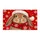 Santa Hat Bunny with Snowflakes for a Cozy Christmas Home, Holiday Animal Lovers Doormat - 6