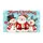 Snowman and Reindeer Christmas Scene for Cheerful Winter Holiday Home Celebrations Doormat - 6