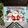 Snowman and Reindeer Christmas Scene for Cheerful Winter Holiday Home Celebrations Doormat - 5